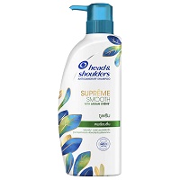 H&s Supreme Smooth Shampoo Pump 480ml Imp